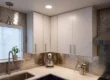 High-Quality White Kitchen Cabinets in Thornton
