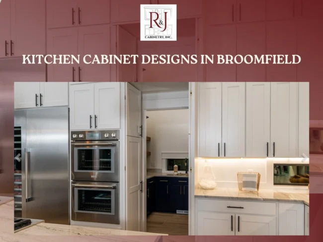 White shaker-style kitchen cabinets with stainless steel appliances in Broomfield home