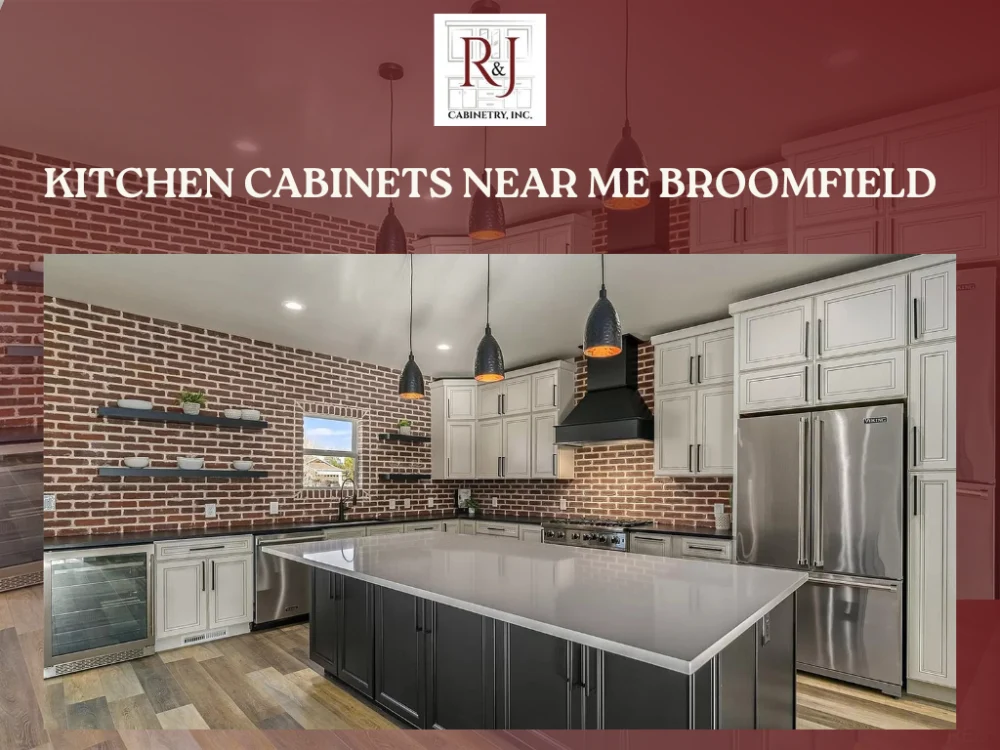 Expert kitchen cabinets design in Broomfield featuring spacious storage and style