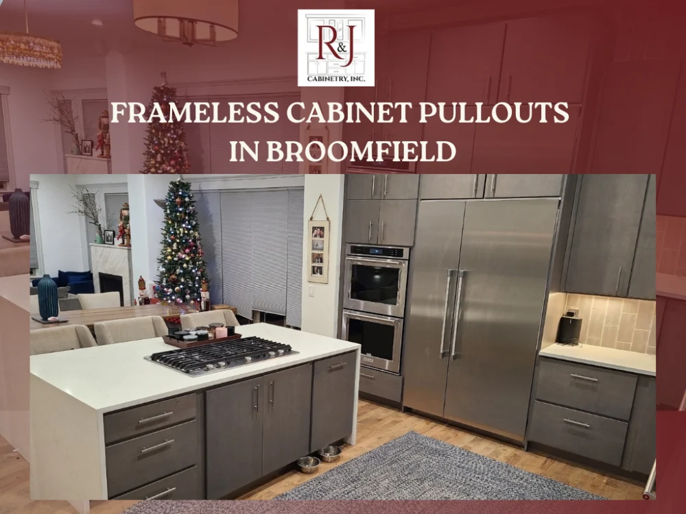 Frameless pullouts maximizing storage and workspace efficiency