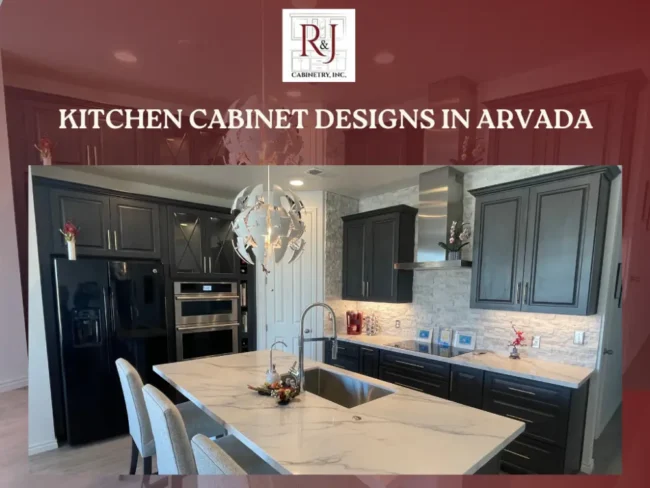 Contemporary Arvada kitchen with sleek cabinets and pendant lighting over island