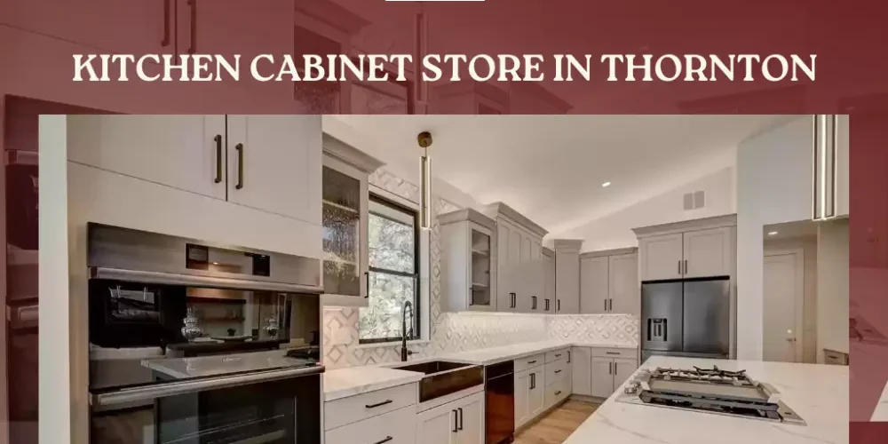 Thornton kitchen showroom featuring custom cabinetry and modern layout