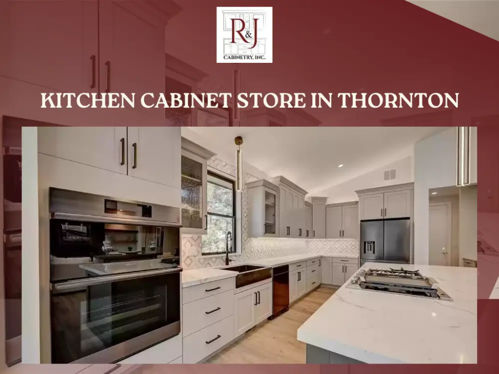 Thornton kitchen showroom featuring custom cabinetry and modern layout